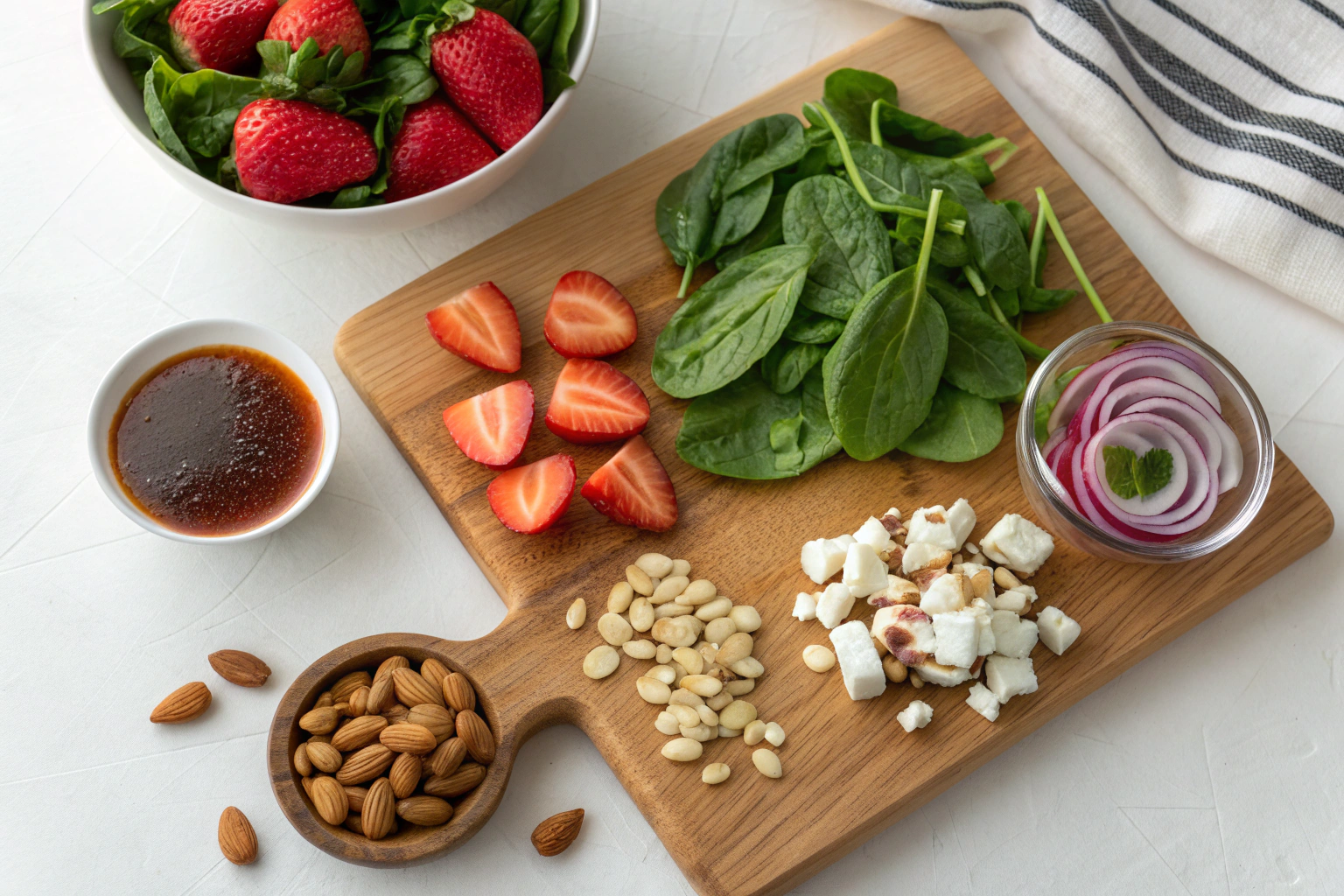 Spinach Strawberry Salad Recipe – Fresh, Bright, and Easy