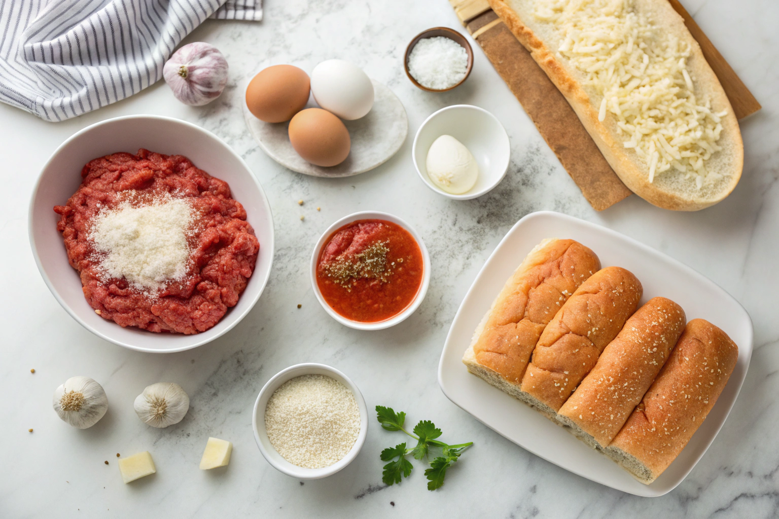 Meatball Sub Recipe – Juicy Homemade Meatballs on Toasted Hoagie Rolls