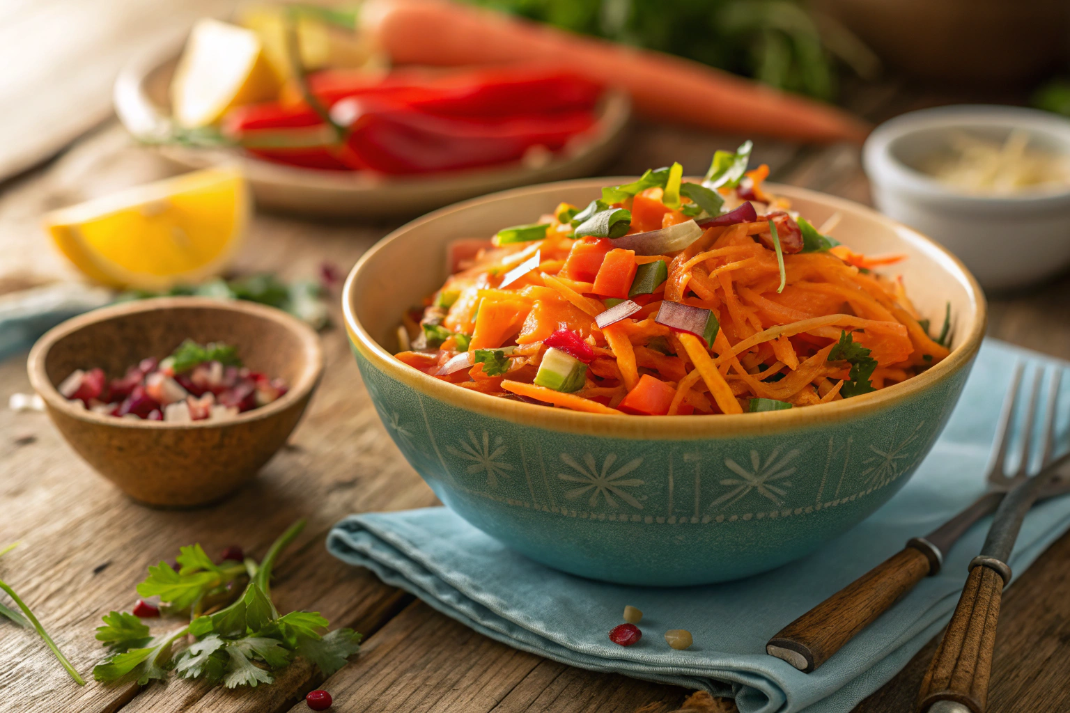 Fresh Carrot “Glow” Salad Recipe: Vibrant, Healthy, and Easy to Make