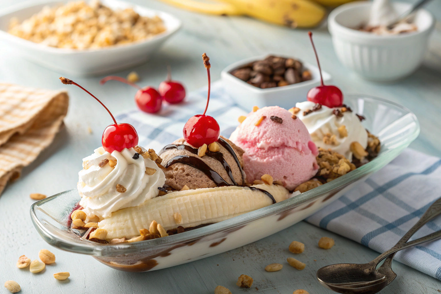 Banana Split Recipe for a Classic, Decadent Dessert
