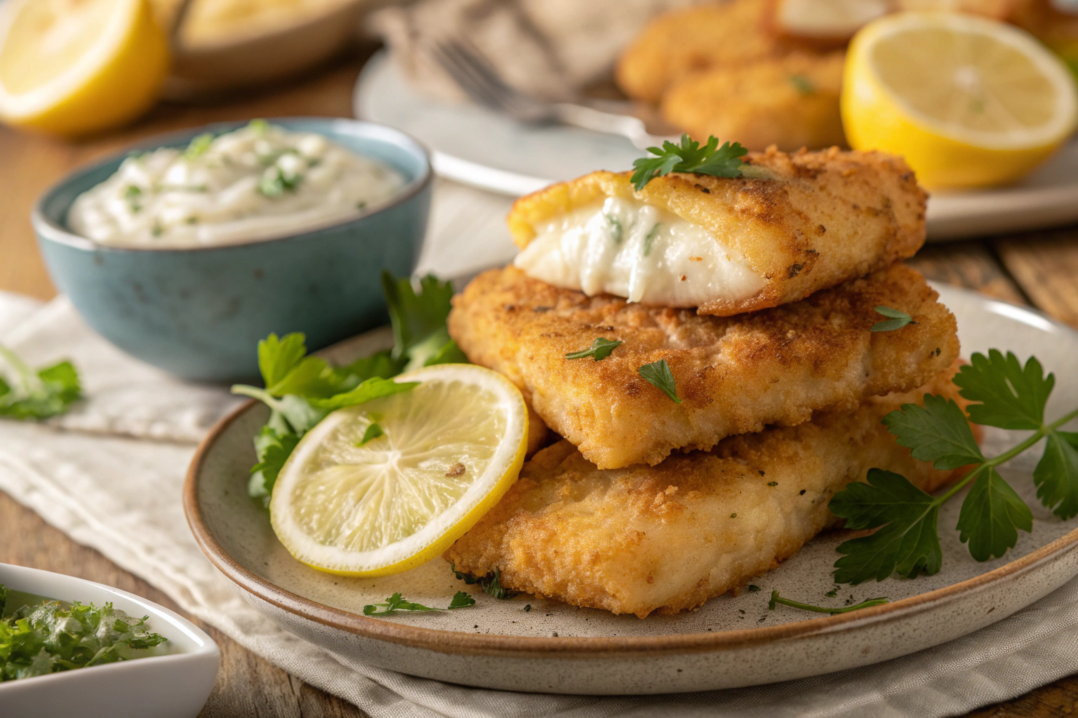 Crispy Fried Cod Fillets: Crunchy, Golden, and Tender
