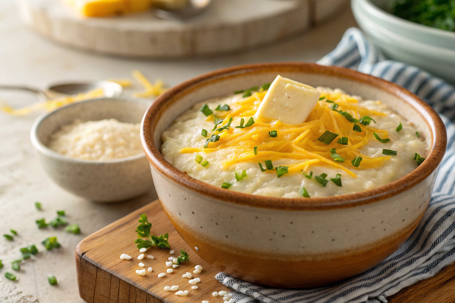 Grits with Cheese Recipe for a Creamy, Comforting Breakfast