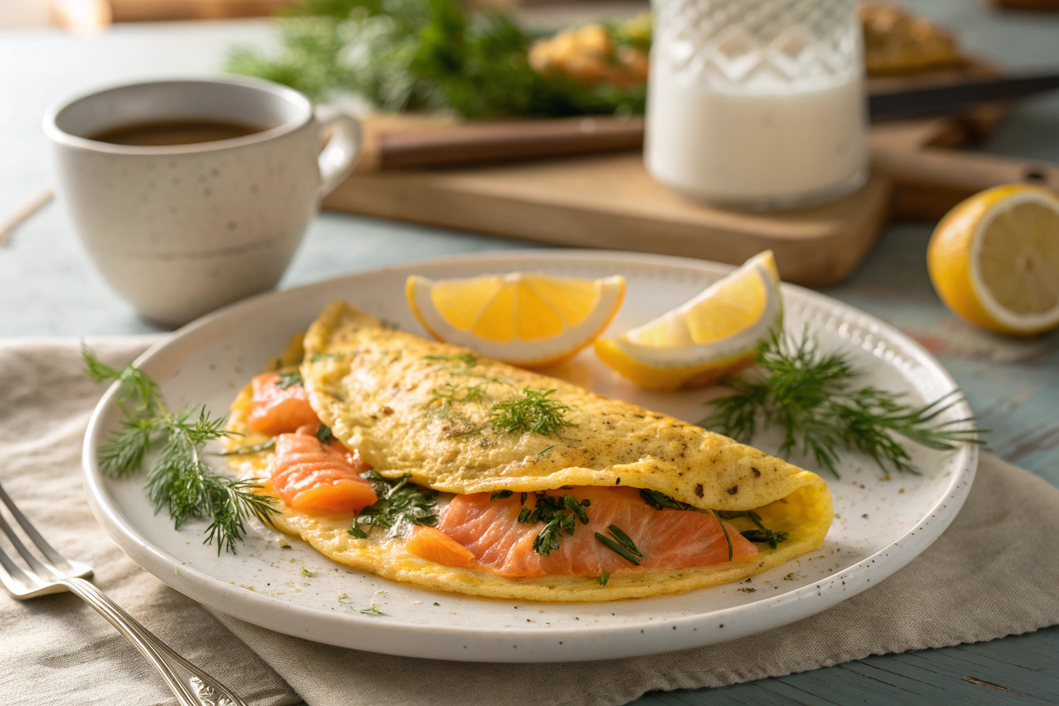 Smoked Salmon Omelette Recipe for a Flavorful Breakfast