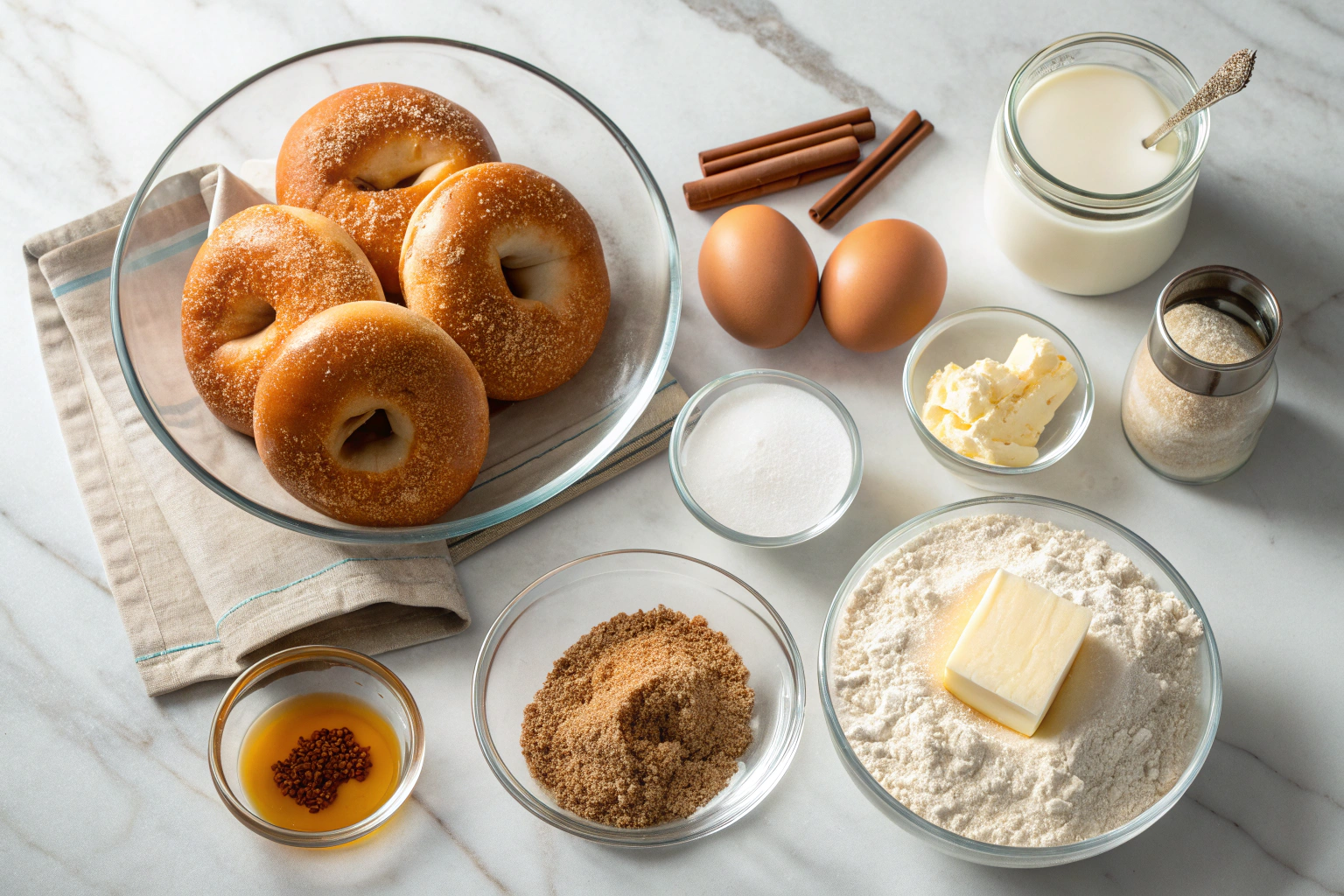 Cinnamon Swirl Bagel Recipe – Soft, Sweet, and Perfect for Breakfast