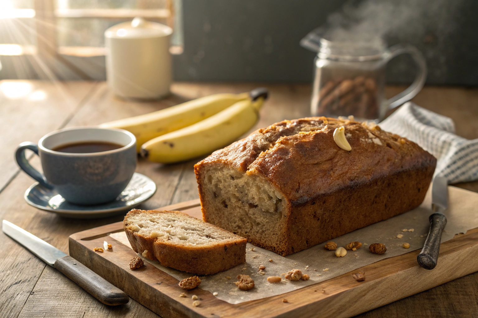 Classic Banana Bread – Moist, Fluffy, and Perfectly Sweet Every Time