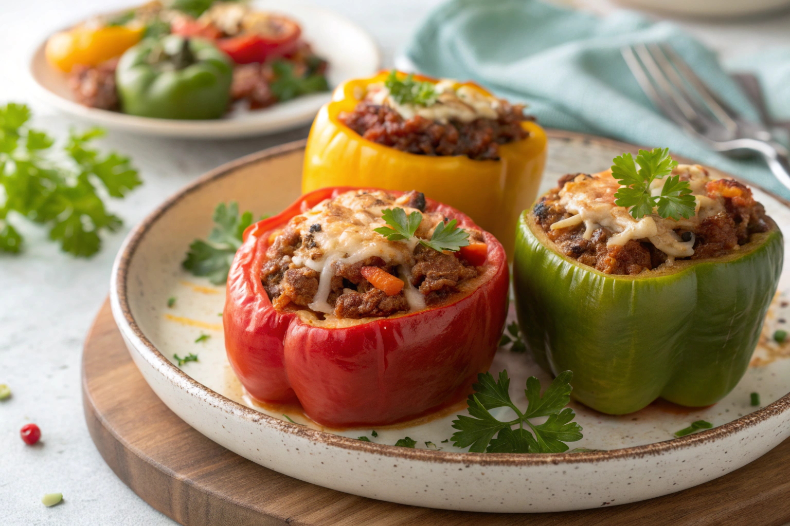 Stuffed Bell Peppers: A Comforting and Flavorful Dinner Classic