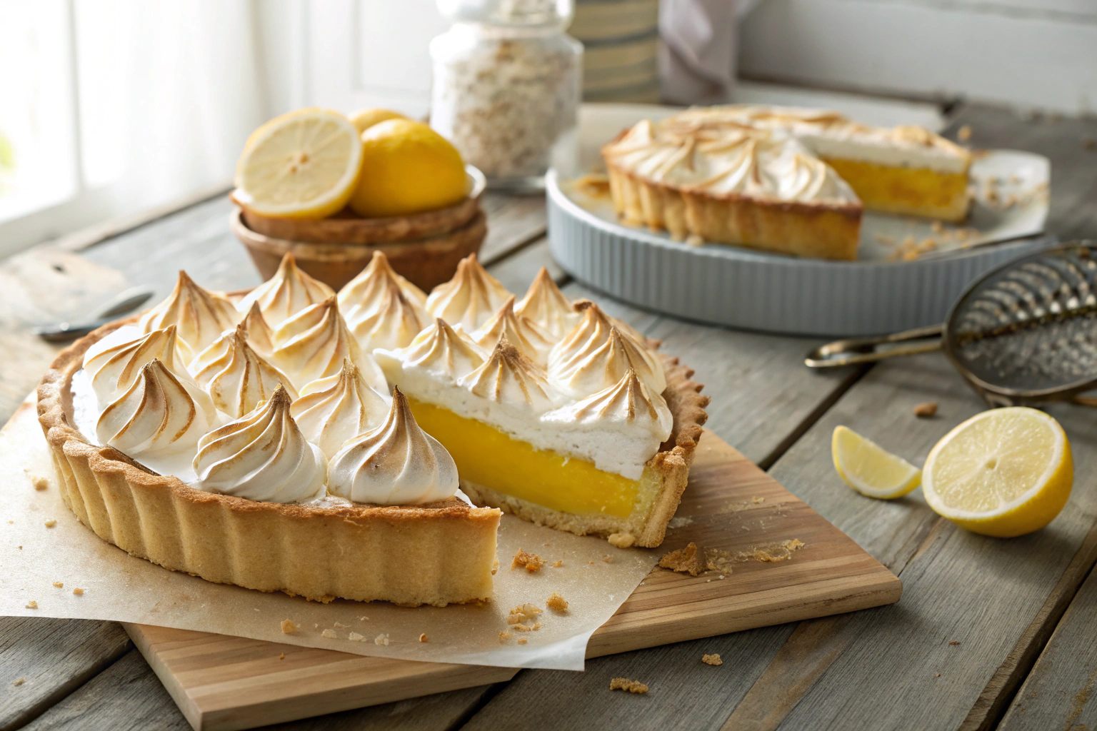 Lemon Meringue Pie Recipe – Bright, Tangy, and Perfectly Fluffy