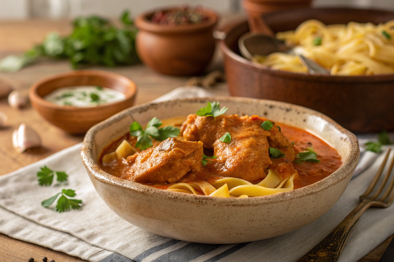 Authentic Chicken Paprikash Recipe – Creamy Hungarian Comfort Food