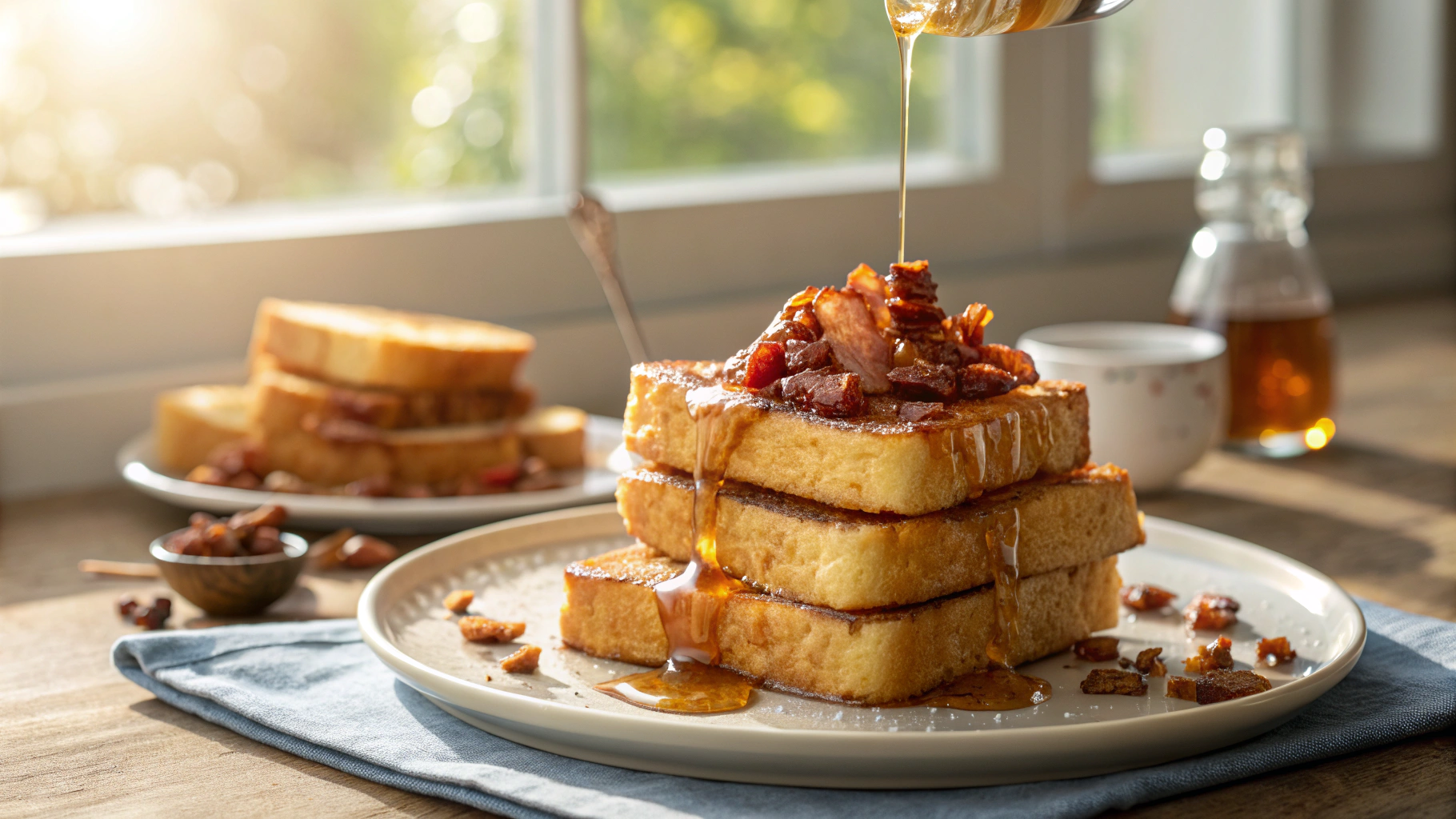 Crispy Maple Bacon Toast Sticks Recipe – Sweet, Crunchy, and Irresistible Morning Treat