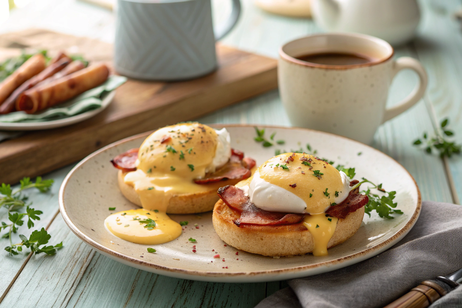 Perfect Homemade Eggs Benedict Recipe (With Foolproof Hollandaise Sauce)