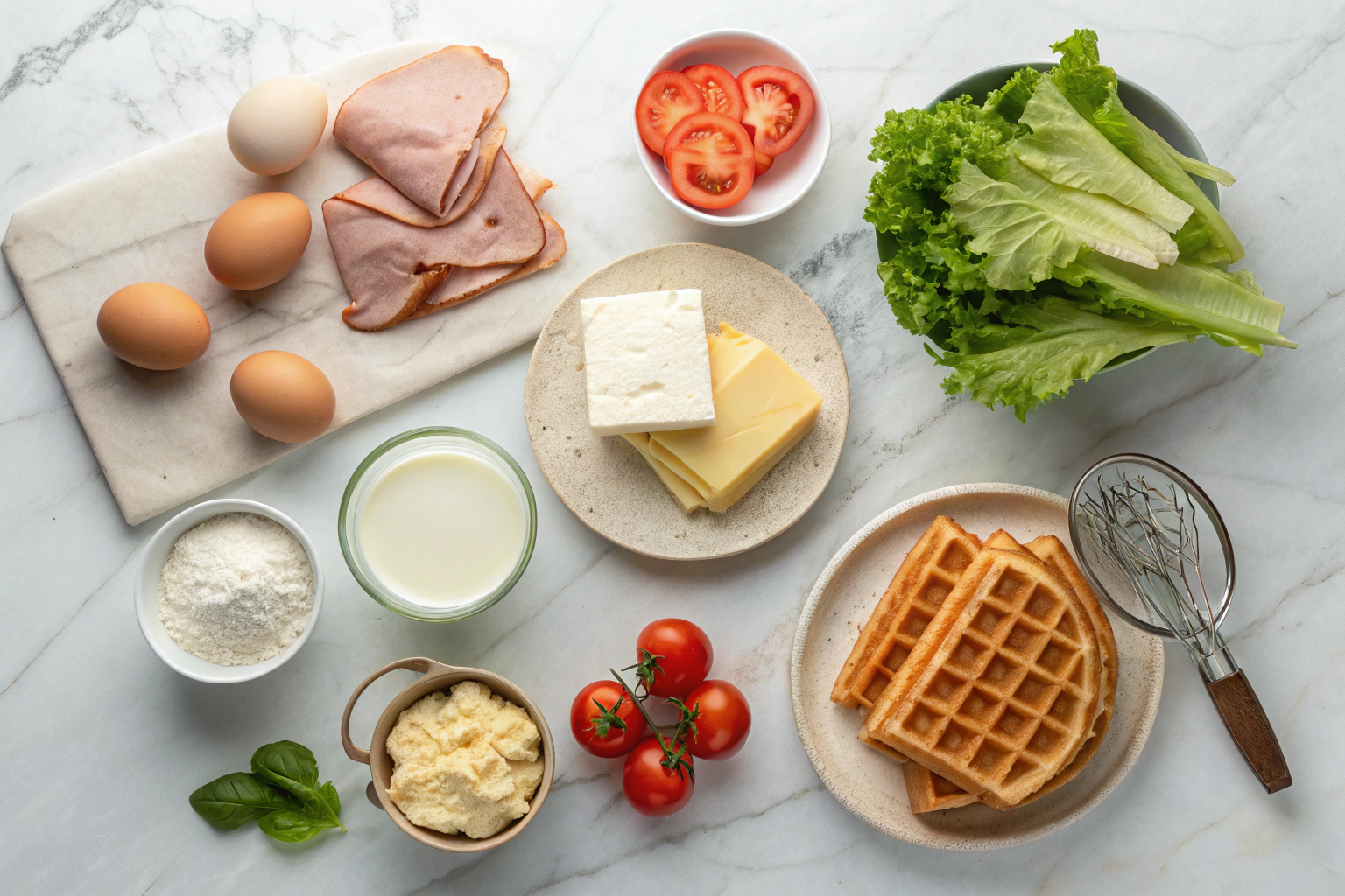 Belgian Waffle Sandwich Recipe (Crispy, Savory & Perfect for Lunch)