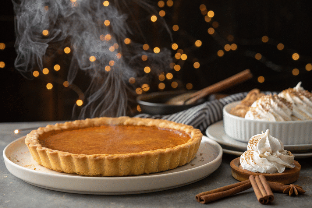 Classic Pumpkin Pie with Buttery Homemade Crust — A Fall Favorite