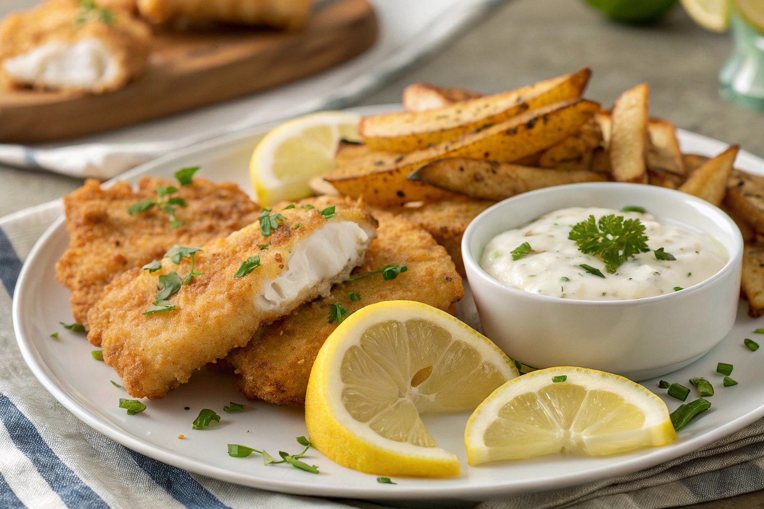 Crispy Fried Cod Fillets: Crunchy, Golden, and Tender