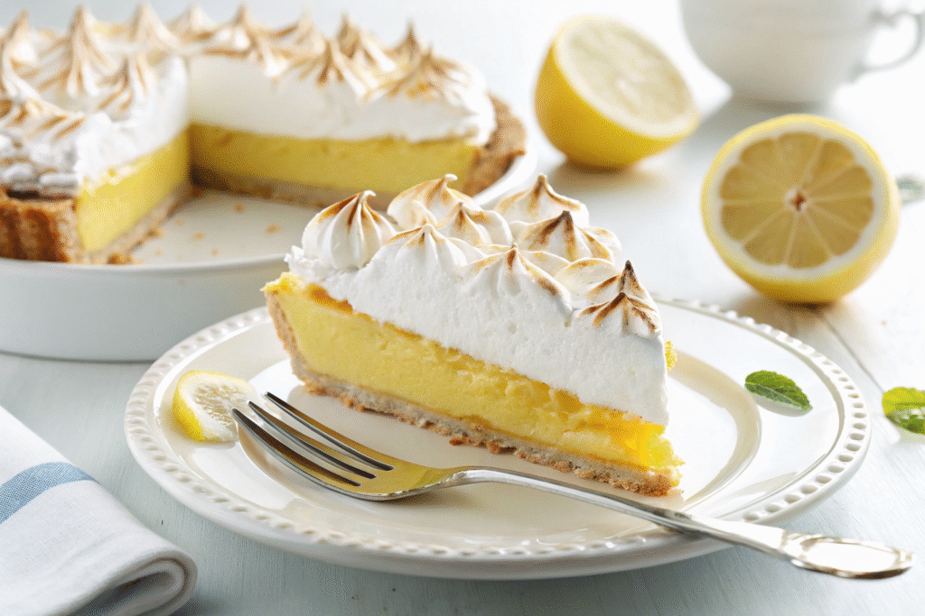 Lemon Meringue Pie Recipe – Bright, Tangy, and Perfectly Fluffy