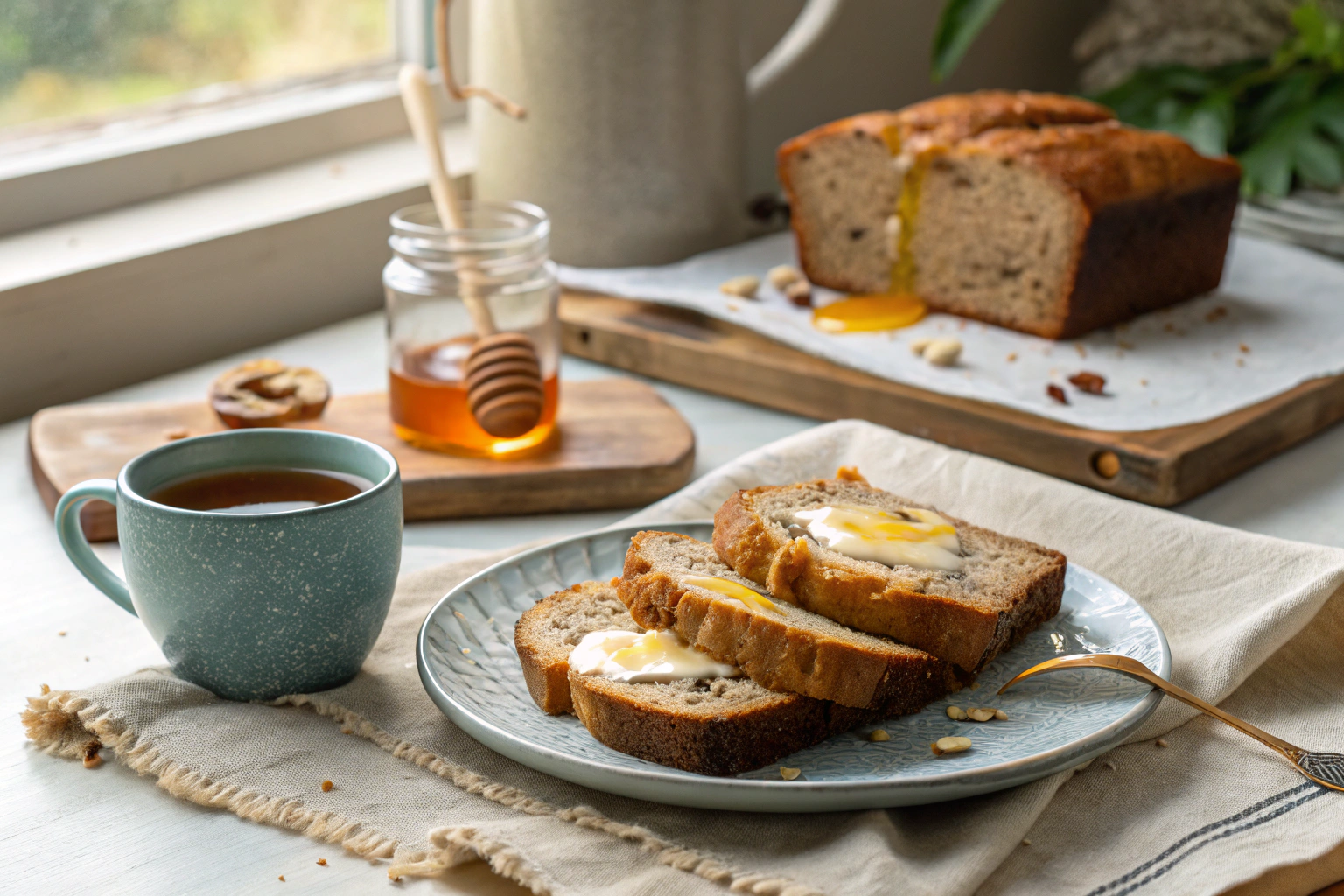 Classic Banana Bread – Moist, Fluffy, and Perfectly Sweet Every Time