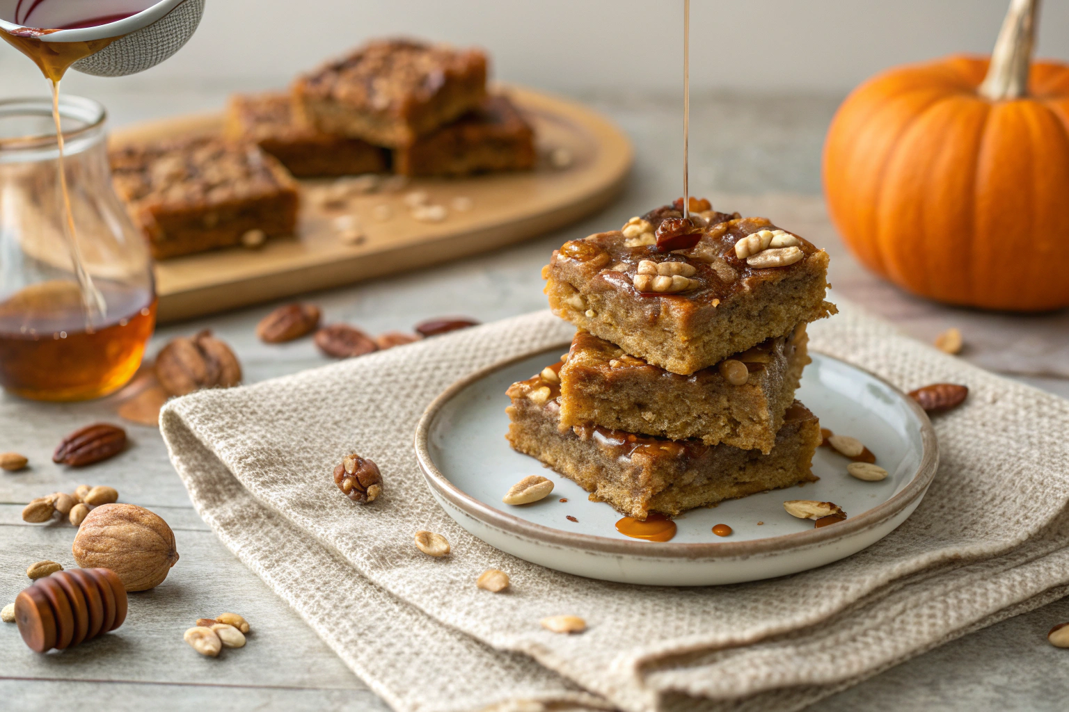Maple Nut Squares Recipe – Chewy, Buttery & Maple-Sweet