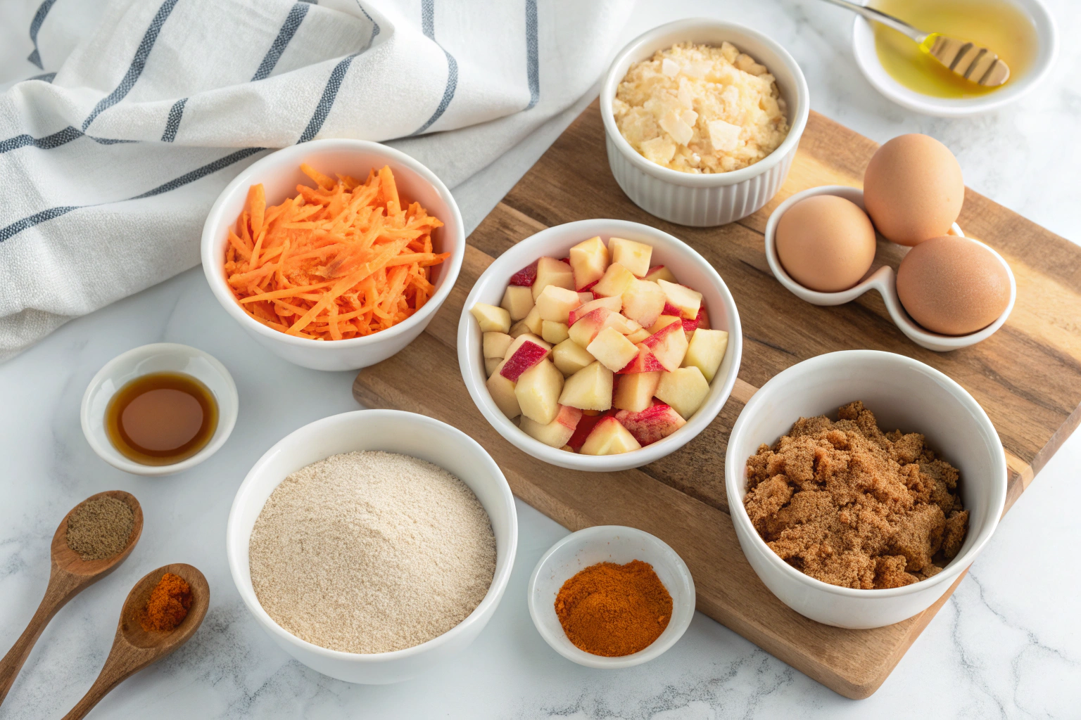 Carrot Apple Morning Muffins Recipe – Healthy, Moist & Naturally Sweet