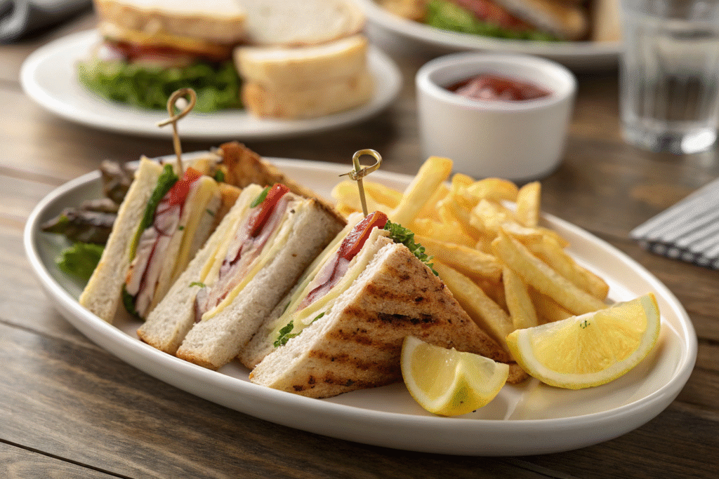 Classic Turkey Club Sandwich Recipe – Crispy, Fresh & Easy