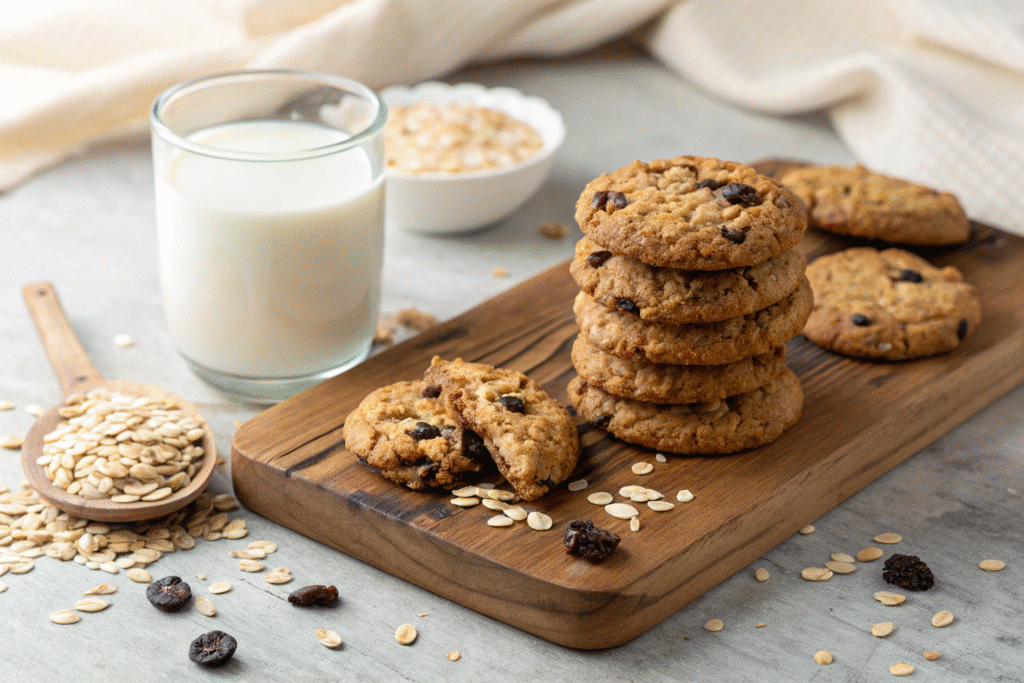 Soft & Chewy Oatmeal Raisin Cookies – Classic Homemade Recipe