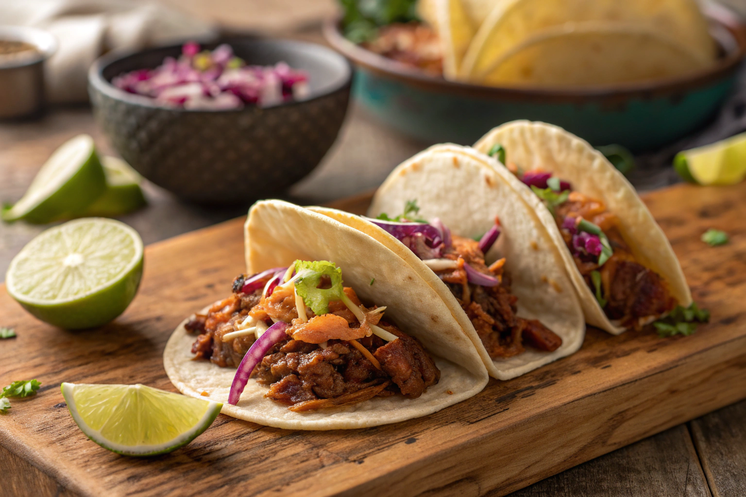 Vegan BBQ Jackfruit Tacos Recipe – Smoky, Saucy & Meaty