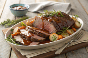 Classic Beef Pot Roast Recipe – Tender, Juicy & Comforting